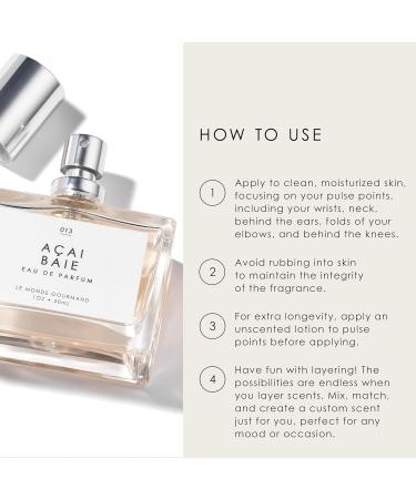 Le Monde Gourmand A ai Baie Eau de Parfum - 1 fl oz (30 ml) - Vanilla Berry Muguet Perfume Notes A ai Baie 1 Fl Oz (Pack of 1) - Buy Online on GoSupps.com