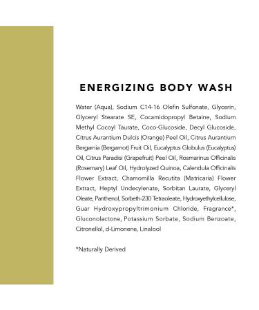 Indie Lee Energize Body Wash - Coconut Bath + Shower Wash (6oz) - Nourishing Essential Oils for All Skin Types - Buy Online on GoSupps.com