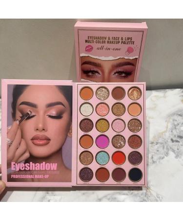 Eyeshadow Makeup | Long-Lasting and Smudge-Proof Face Makeup Illuminating Lipstick Contour | for Teen Girls Birthday Christmas Party Holiday Wedding Date Shopping - Buy Online on GoSupps.com