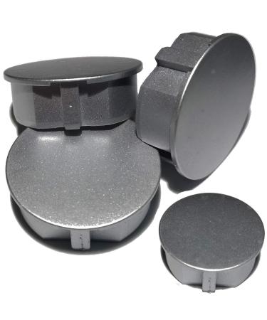 4x STECKEL silver-colored socket cover dust protection cover socket cover cover for power strips cable drum - Buy Online on GoSupps.com