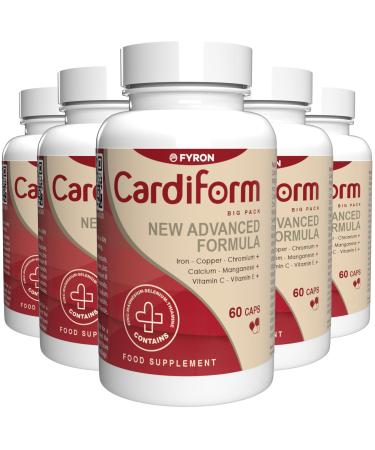 Cardiform 300 capsules (5 x 60 capsules) pack of 5
