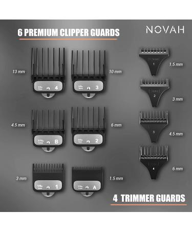 Professional Cordless Hair Clippers and Trimmer Kit for Men - Barber Clipper Hair Cutting Set for Beard and Haircut Grooming - Buy Online on GoSupps.com