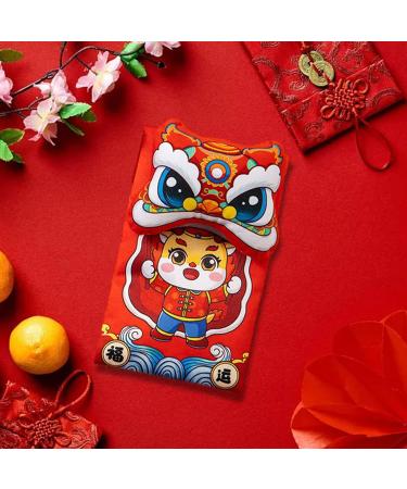 AWHAO Chinese New Year Red Envelope Bag Spring Festival Envelopes Hongbao for Birthday - Buy Online on GoSupps.com