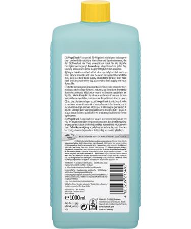 Virtue Power Birds Potion - Mineral-Rich Drinking Water with Iodine for Home Birds | Daily Metabolism Support (1000ml) - Buy Online on GoSupps.com