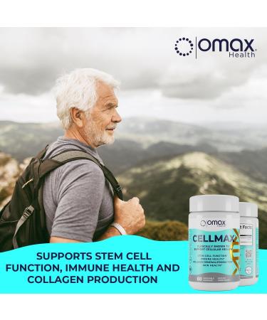 Cellmax - Optimize Cellular Health with Clinically Proven PolySea Seaweed Extract | Antioxidant Protection Collagen Production & Immune Support | Sustainable & Pure Formula - Buy Online on GoSupps.com