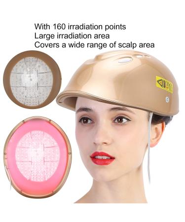 Laser Hair Growth Helmet - Anti-Hair Loss Treatment Device with 160 Bright Chips for Effective Hair Restoration | European Plug 100-240V - Buy Online on GoSupps.com