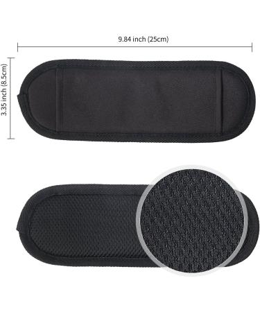 Jakago Universal Adjustable Shoulder Strap with Cushion & Metal Carabiner - Ideal for Laptop Picnic & Camera Bags Black - Buy Online on GoSupps.com