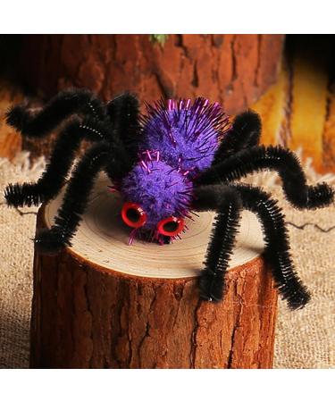 Spider Hairpins - Hair Styling Spider Pins for Halloween Spider Barrettes Halloween Hair Accessories for Family Friends Women Purple - Buy Online on GoSupps.com