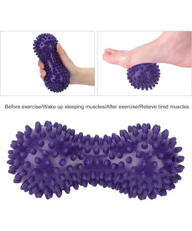 Yoga Massage Ball for Deep Tissue Relief | Spiky & Peanut Massage Balls for Fascia Release | International Shipping - Buy Online on GoSupps.com