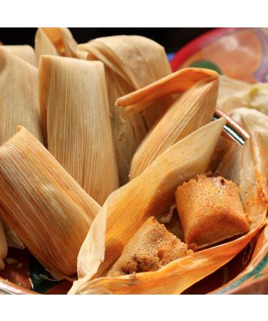 1lb Corn Husks for Mexican Tamales by 1400s Spices - Large & Small Tamale Wrappers - Buy Online on GoSupps.com