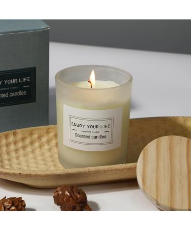 Scented Lavender Candle 6oz | 40-Hour Burn | Long Lasting White Jar Candle for Home | Perfect Gift for Men & Women | Spring Scented Candles - Buy Online on GoSupps.com