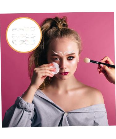 VINTORKY 6pcs Iridescent Eyeliner Makeup Sticker Eye Decals Face Stickers Eye Shadow Stickers Eye Liner Paper - Buy Online on GoSupps.com