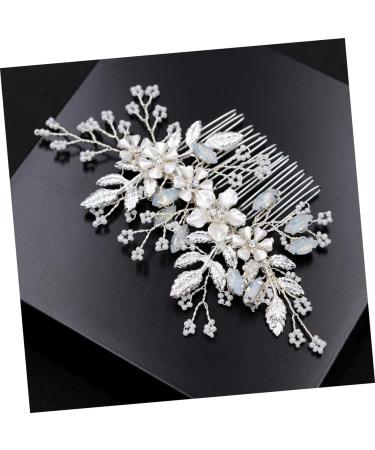 Comb Tiara Millet Beads Bride Wedding - Buy Online on GoSupps.com