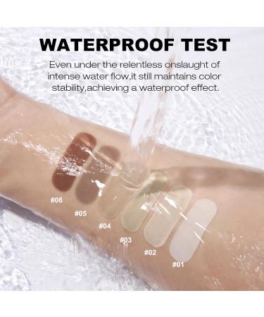 LXZJJM Professional Makeup Foundation with Long-Lasting Coverage Matte Finish Waterproof Formula and High Concealing Power - Ideal for Natural Flawless Makeup Look (05# 30ml/1.02Fl Oz) 30 ml (Pack of 1) 05# - Buy Online on GoSupps.com