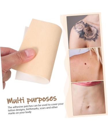 CALLARON Patch de Tatouage Autocollant Invisible Lot de 10 Pi ces Taille Moyenne Patch Auto-adh sif R utilisable Peaux Claires pour Dissimuler Cicatrices Tatouages Corps Tissu Non Tiss  - Buy Online on GoSupps.com