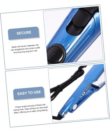 WOONEKY 1 Set Curling Iron Set Comb Hair Rollers Hair Curlers Curling Wand Plastic Hair Straightener Abs - Buy Online on GoSupps.com