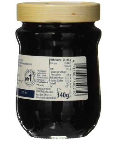 Schwartau Extra Wild Blueberry Jam - Pack of 8 (8 x 340g) | Premium International Shipping - Buy Online on GoSupps.com