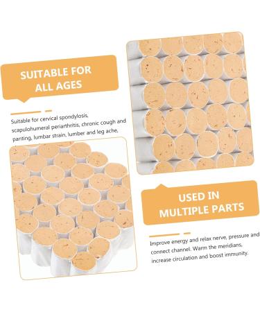 Magiclulu 54st Moxibustion Sticks - Chinese Moxa for Shoulder Circulation & Pain Relief - Enhance Wellbeing Internationally - Buy Online on GoSupps.com