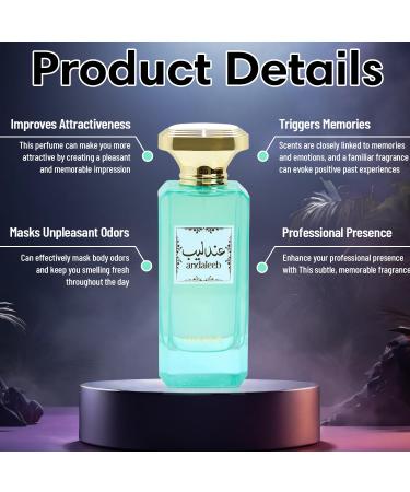 Andaleeb Perfume for Unisex | Our Impresssion of Rouge Chaotique - 3.4 Fl Oz - Eau De Parfum Unisex | Plum Saffron Patchouli Oak Bergamont - Buy Online on GoSupps.com