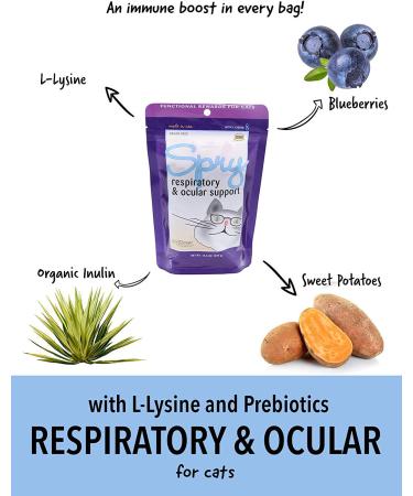 InClover Spry Daily Respiratory & Ocular Support + Flow Daily UT Health Soft Chews for Cats (2.1 Oz) - Complete Cat Wellness Support - Buy Online on GoSupps.com