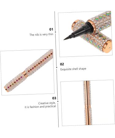  POPETPOP POPETPOP 1Pc Eyeliner Make Up Eye Care Pen Micro Eye Liner Pencil Cosmetic Eyeliner Liquid Pen Skip-free False Eyelashes Auxiliary Plastic Glue Free - Buy Online on GoSupps.com