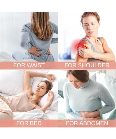 3-in-1 Heat Bottle Belts | Portable 1L PVC Hot Water Bottles for Pain Relief - Ideal for Belly Hands Shoulders Back & Legs - Buy Online on GoSupps.com