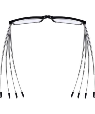 Buy Read Optics Foldable Reading Glasses - Anti-Glare Blue Block Eyewear for PC Mobile & Gaming - Pocket Hard Case - Adjustable Magnification +1 to 3.5  - Buy Online on GoSupps.com