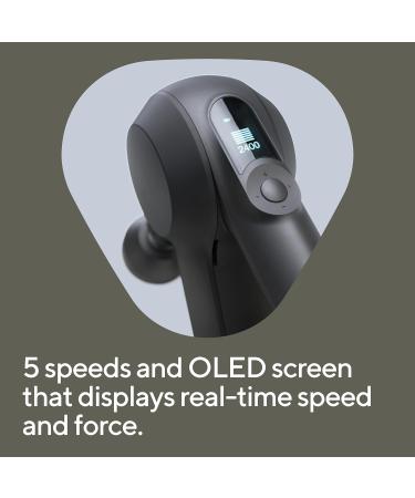 Theragun Elite - Handheld Electric Massage Gun - Bluetooth Enabled Percussion Therapy Device for Athletes - Powerful Deep Tissue Muscle Massager with QuietForce Technology - (Black - 5th Generation) - Buy Online on GoSupps.com