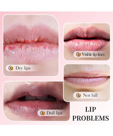 Lip Mask - Lip Care Lip Repair - Lip Sleeping Mask Overnight - Two-tone Lip Masks - Hydrating Lip Balm - Lip Moisturizer- Vitamin C Lip Scrub for Dry Lips - Long-lasting Moisturizing - Buy Online on GoSupps.com