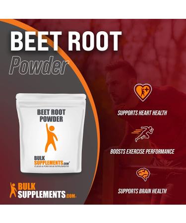 Organic Beet Root Powder - Natural Pre Workout Supplement - Vegan Friendly - 1kg (2.2 lbs) Pack - Buy Online on GoSupps.com