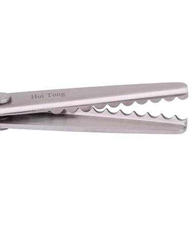 Hui Tong Strong & Sharpe Pinking Shears Pinking Shears Scissors for Fabric  Serrated and Scalloped Scissors Fabric 3mm 5mm 7mm (Scalloped 7mm) - Buy Online on GoSupps.com