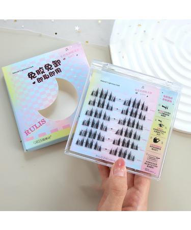 False Lashes | No Glue Eyelashes - Natural Look False Eyelashes Reusable and Long Lasting Lashes for Daily Use Dense - Buy Online on GoSupps.com