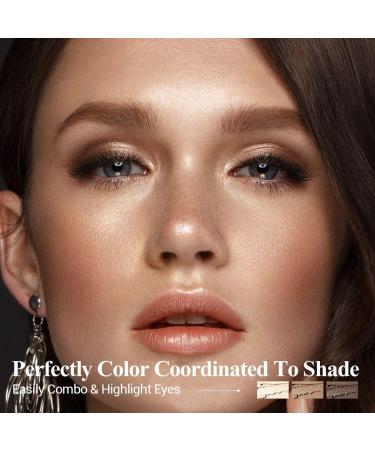 Shop Neutral Eyeshadow Stick Set - 6PCS Metallic & Matte Cream Shades for Stunning Eyes - Buy Online on GoSupps.com