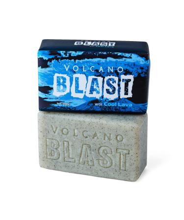 Bali Soap - Volcano Blast - Scrubby Lava Exfoliating Heavy Grit Volcanic Hand & Body Soap - Natural Glycerin & Moisturizing Oils  7 Oz