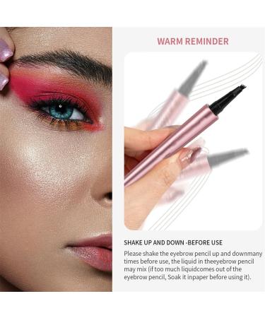 2024 New Magic Eyebrow Pencil 3D Waterproof Microblading Eyebrow Pencil Contouring Pen Magic Eyebrow Pencil Long-Lasting Natural Fine Stroke Eyebrow Pencil (Dark Brown) - Buy Online on GoSupps.com