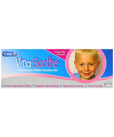 Care 50g Virasoothe Chickenpox Relief Cooling Gel - Fast Soothing Relief - Buy Online on GoSupps.com