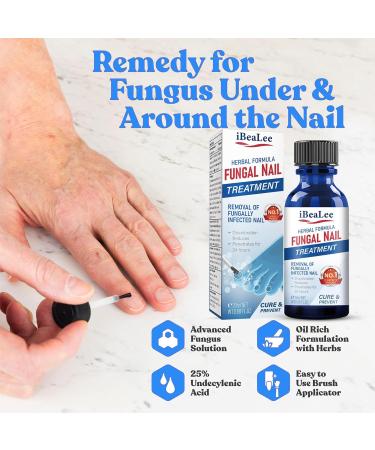 Fungal Nail Treatment - Extra Strong Nail Fungus Treatment for Toenail - Toenail Fungus Treatment for Thickening - Anti Fungus Nail Repair and Strengthen Fix Damaged - Buy Online on GoSupps.com