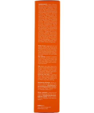 Korff Sun Secret Face Fluid Spf30 Soft Texture Fluid Cream High Uvb and Grape Protection Biodegradable Water Resistant 50 ml - Buy Online on GoSupps.com