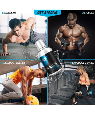 Buy EFX Sports Kre-Alkalyn Creatine Liquid Concentrate - PH-Correct Formula for Strength Muscle & Performance - 63 Servings Lemon Drop - Buy Online on GoSupps.com