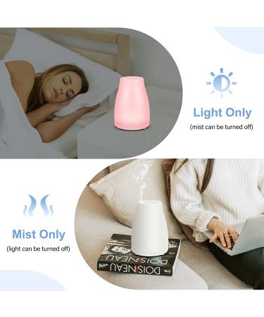 Homeweeks 300ml Colorful Essential Oil Diffuser | Adjustable Mist Mode | Auto Off Aroma Diffuser | for Bedroom/Office/Trip - Buy Online on GoSupps.com