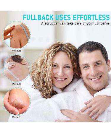 Japanese Exfoliating Washcloth for Men and Women - Nylon Body Scrubber for Back and Body - African Net Loofah Sponge Brush - Exfoliate and Remove Dead Skin - Buy Online on GoSupps.com