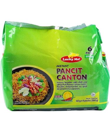 Lucky Me! Pancit Canton Instant Noodles Chilimansi Flavor (12 units x 60g) - Buy Online on GoSupps.com
