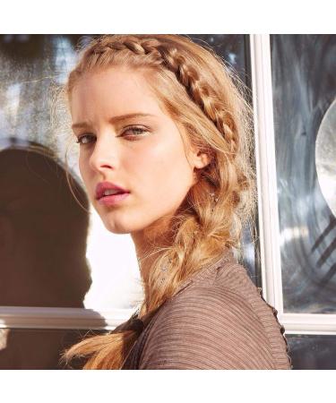 Braided Hair Ties 18 Pcs for Women & Men - Black and Brown - Buy Online on GoSupps.com