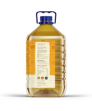 3L Refined Rapeseed Oil by The Ancient Oil Company | Made in UK | Ideal for Everyday Cooking, Baking, or Cold Dishes - Buy Online on GoSupps.com