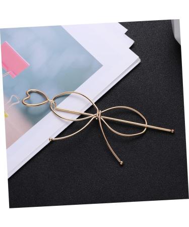 minkissy Hair Claw Clips for Women Wedding Hair Clip Hair Barrettes for Girls Brides Hair Hollow- Out Hair Stick Girls Hair Barrettes Hollow-out Hair Stick Hollow-out Hairpin Bow Tie Miss - Buy Online on GoSupps.com