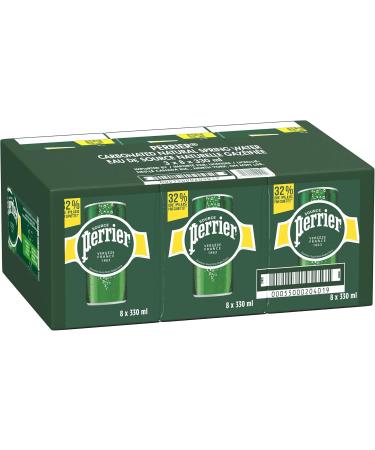 Perrier Carbonated Natural Spring Sparkling Water Original 500mL Plastic Bottle 24 Bottles Total & Original Carbonated Natural Spring Water No Calories No Sweeteners No Sodium 330ml Sparkling Water + Spring Water 24 Cans - Buy Online on GoSupps.com