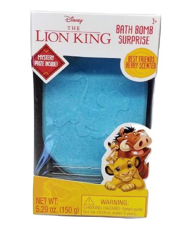 Seasonal Lion King Children's Bath Bomb with Simba, Timon & Pumba - Watering-hole Watermelon Scent & Mystery Prize Inside! - Buy Online on GoSupps.com
