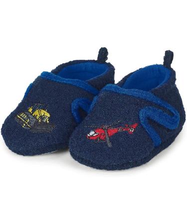 Sterntaler Boy's Baby Booties Boots Blue Marine - Size 2 UK | 5301964 - Buy Online on GoSupps.com
