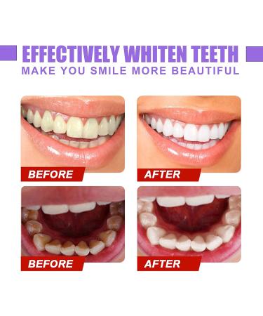 V34 Color Corrector Purple Toothpaste for Teeth Whitening - Teeth Cleaning (1pc) - Buy Online on GoSupps.com