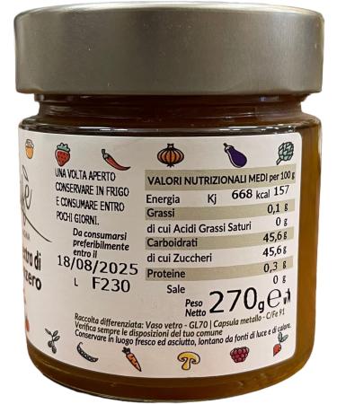 Sadaf Extra Pear and Ginger Jam Romagna Flavour Produced in Romagna 270g - Buy Online on GoSupps.com